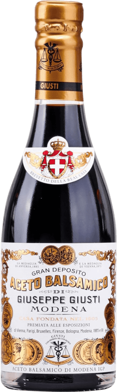 17,95 € Free Shipping | Vinegar Giuseppe Giusti Classic, Balsamic D.O.C. Modena Italy 8 Years Small Bottle 25 cl