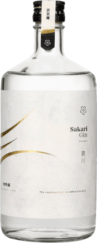 59,95 € Envío gratis | Ginebra Sakari Shukugawa Gin Estados Unidos Botella 70 cl