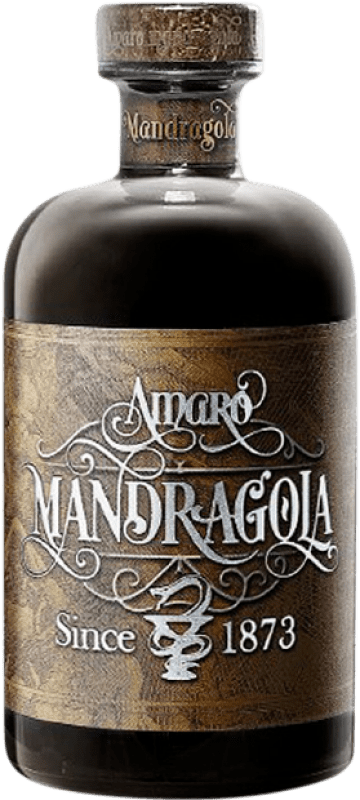 42,95 € Spedizione Gratuita | Amaro Riserva Carlo Alberto Mandragola Italia Bottiglia Medium 50 cl