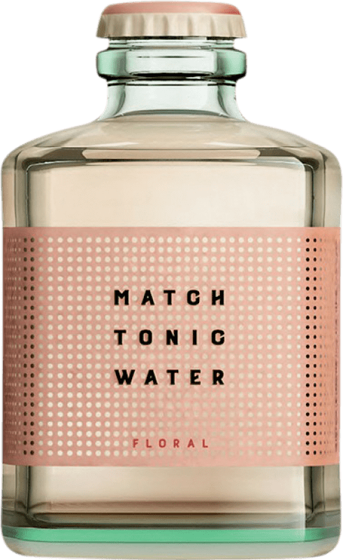 55,95 € Free Shipping | 24 units box Soft Drinks & Mixers Match Tonic Water Floral Switzerland Small Bottle 20 cl