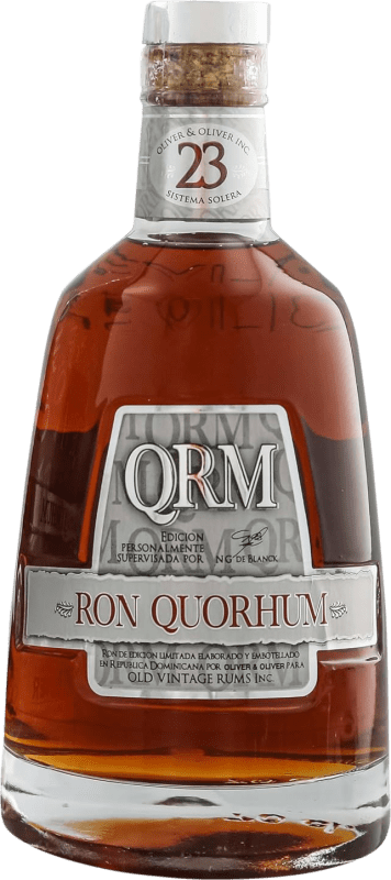98,95 € 免费送货 | 朗姆酒 Old Vintage Quorhum 多明尼加共和国 23 岁 瓶子 70 cl