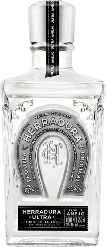 88,95 € Spedizione Gratuita | Tequila Herradura Ultra Añejo Messico Bottiglia 70 cl