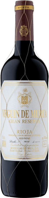 45,95 € Бесплатная доставка | Красное вино Masaveu Veguín de Murúa Гранд Резерв D.O.Ca. Rioja Испания Tempranillo, Graciano, Mazuelo бутылка 75 cl