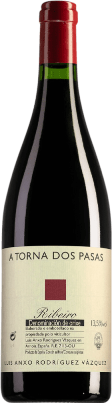 101,95 € Free Shipping | Red wine Luis Anxo A Torna Dos Pasas Escolma D.O. Ribeiro Spain Caíño Black, Brancellao, Ferrol, Caíño White Magnum Bottle 1,5 L