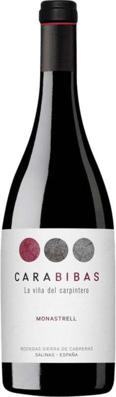 14,95 € Envoi gratuit | Vin rouge Sierra de Cabreras Carabibas Viña del Carpintero D.O. Alicante Espagne Monastrell Bouteille 75 cl