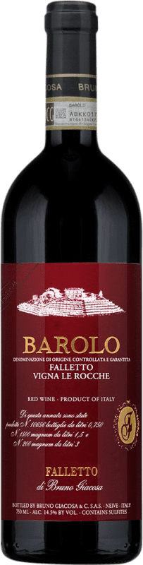 865,95 € Free Shipping | Red Wine Bruno Giacosa Falletto Vigna Le Rocche Reserve — Aged D.O.C.G. Barolo Italy Nebbiolo Bottle 75 cl