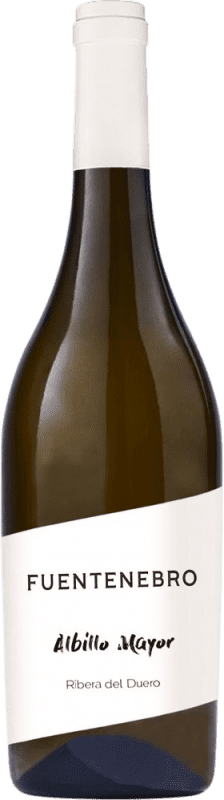 15,95 € Envío gratis | Vino Blanco Viña Fuentenarro D.O. Ribera del Duero España Albillo 75 cl