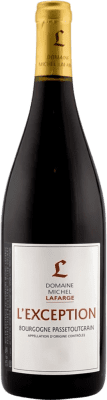 21,95 € Spedizione Gratuita | Vino rosso Lafarge-Vial Passetoutgrain L'Exception A.O.C. Bourgogne Francia Pinot Nero, Gamay Bottiglia 75 cl