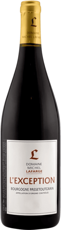 21,95 € Бесплатная доставка | Красное вино Lafarge-Vial Passetoutgrain L'Exception A.O.C. Bourgogne Франция Pinot Black, Gamay бутылка 75 cl