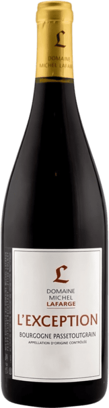 19,95 € Envío gratis | Vino tinto Lafarge-Vial Passetoutgrain L'Exception A.O.C. Bourgogne Francia Pinot Negro, Gamay Botella 75 cl