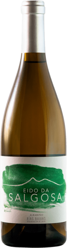 17,95 € Kostenloser Versand | Weißwein Cazapitas Eido da Salgosa D.O. Rías Baixas Spanien Albariño Flasche 75 cl