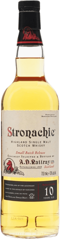 39,95 € Free Shipping | Single Malt Whisky AD Rattray. Stronachie Small Batch, Limited Edition United Kingdom 10 Years Bottle 70 cl