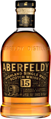 103,95 € Envoi gratuit | Whisky Single Malt Aberfeldy Red Wine Cask Napa Valley Royaume-Uni 15 Ans Bouteille 70 cl