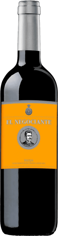 15,95 € 免费送货 | 红酒 Barriosa. El Negociante 预订 D.O.Ca. Rioja 拉里奥哈 西班牙 Tempranillo 瓶子 75 cl
