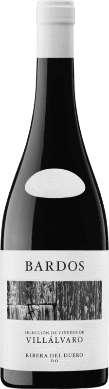 37,95 € Free Shipping | Red wine Bardos Villálvaro D.O. Ribera del Duero Castilla y León Spain Tempranillo Bottle 75 cl