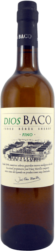 14,95 € Envoi gratuit | Vin Fortifié Dios Baco D.O. Jerez-Xérès-Sherry Andalousie Espagne Palomino Fino Bouteille 75 cl