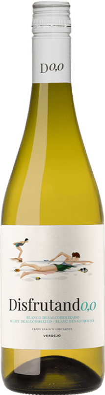 9,95 € Envoi gratuit | Vin blanc Juan Gil Disfrutando Espagne Verdejo Bouteille 75 cl Sans Alcool