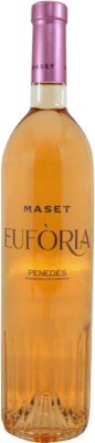 12,95 € 免费送货 | 桃红葡萄酒 Maset Eufòria D.O. Penedès 加泰罗尼亚 西班牙 Garnacha — 歌海娜, Pinot Noir — 黑皮诺 75 cl