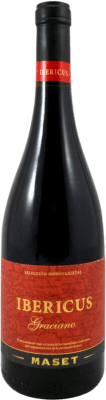 9,95 € Spedizione Gratuita | Vino rosso Maset Ibericus Spagna Graciano Bottiglia 75 cl