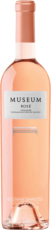 10,95 € Envío gratis | Vino Rosado Museum Rosé — Rosado D.O. Cigales Castilla y León España Tempranillo, Albillo, Verdejo Botella 75 cl