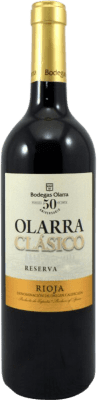 16,95 € Spedizione Gratuita | Vino Rosso Olarra Classico Riserva D.O.Ca. Rioja La Rioja Spagna Tempranillo 75 cl