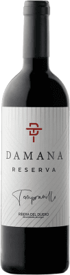 14,95 € Spedizione Gratuita | Vino Rosso Tábula Damana Riserva D.O. Ribera del Duero Castilla y León Spagna Tempranillo 75 cl