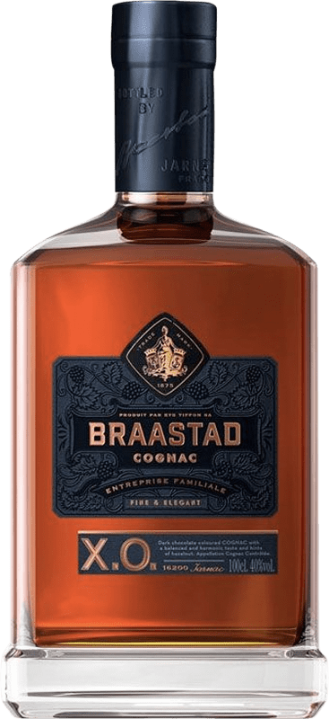 79,95 € Free Shipping | Cognac Braastad. XO France Bottle 1 L