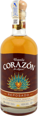 46,95 € Envío gratis | Tequila Casa San Matías Corazón de Agave Reposado México Botella 70 cl
