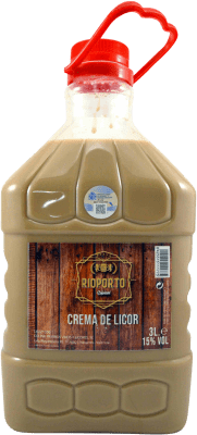 33,95 € Free Shipping | Liqueur Cream Colina PR. Rioporto Spain Carafe 3 L