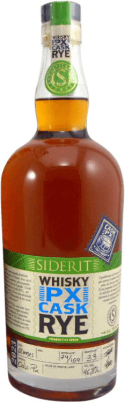 137,95 € Envoi gratuit | Whisky Single Malt Siderit PX Pedro Ximénez Cask Finish — Finition en Fût, Édition Limitée Espagne 70 cl