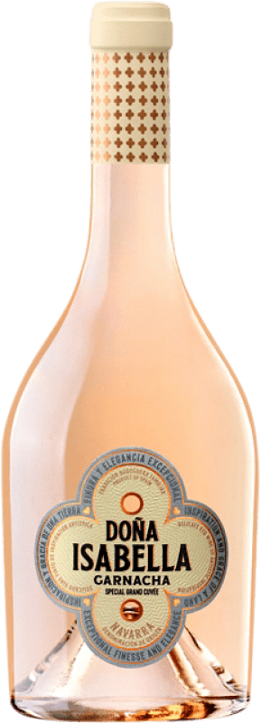 12,95 € 免费送货 | 玫瑰酒 Doña Isabella. Rosé D.O. Navarra 纳瓦拉 西班牙 Grenache 瓶子 75 cl