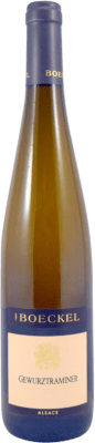 15,95 € Envio grátis | Vinho branco Émle Boeckel A.O.C. Alsace Alsácia França Gewürztraminer Garrafa 75 cl