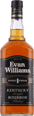 41,95 € 免费送货 | 波本威士忌 Marie Brizard Evan Williams Straight — 纯正 美国 1 L