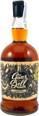 37,95 € Envío gratis | Ron Hedonist Gun's Bell Spiced Caribbean Rum Francia Botella 70 cl