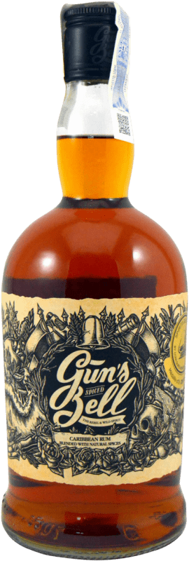 28,95 € 送料無料 | ラム Hedonist Gun's Bell Caribbean フランス 70 cl Spiced — スパイス入り
