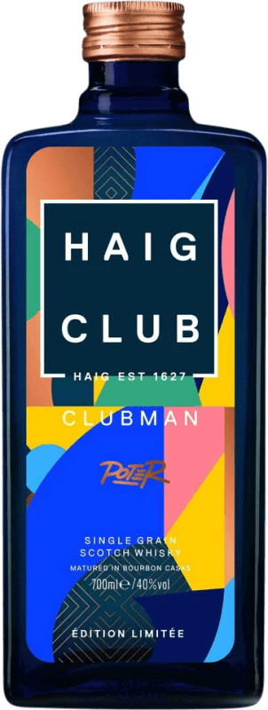48,95 € Envio grátis | Whisky Single Malt John Haig & Co Club Clubman Poter Edition Limitée Reino Unido Garrafa 70 cl