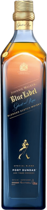 591,95 € Envío gratis | Whisky Blended Johnnie Walker Ghost & Rare Port Dundas Reino Unido Botella 1 L