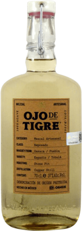 54,95 € 免费送货 | 梅斯卡尔酒 Ojo de Tigre. Reposado 墨西哥 瓶子 70 cl