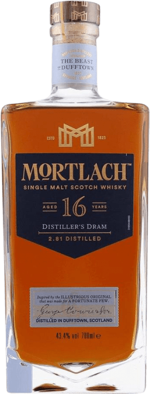 117,95 € Envoi gratuit | Whisky Single Malt Mortlach Royaume-Uni 16 Ans Bouteille 70 cl