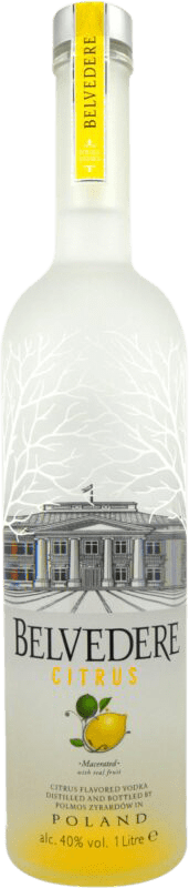 61,95 € Spedizione Gratuita | Vodka Belvedere Polonia 1 L Citrus — Agrumi