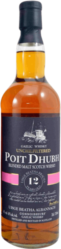 71,95 € Envoi gratuit | Whisky Single Malt Pràban Poit Dhubh Royaume-Uni 12 Ans Bouteille 70 cl