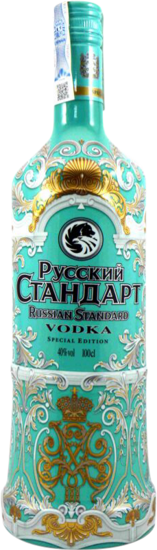 23,95 € Envío gratis | Vodka Russian Standard Hermitage Edition Rusia Botella 1 L