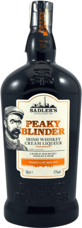 21,95 € Spedizione Gratuita | Crema di Liquore Sadler's Peaky Blinder Irish Irlanda Bottiglia 70 cl