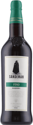 10,95 € 免费送货 | 强化酒 Sandeman Porto Fino D.O. Jerez-Xérès-Sherry 安达卢西亚 西班牙 瓶子 75 cl