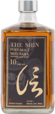 143,95 € 免费送货 | 单一麦芽威士忌 Shinobu The Shin Pure — 纯净, Japanese Mizunara Oak Cask — 日本水楢橡木桶 日本 10 岁 70 cl