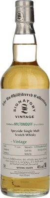 45,95 € Envío gratis | Whisky Single Malt Signatory Vintage The Unchilfiltered Collection at Miltonduff Reino Unido 12 Años Botella 70 cl