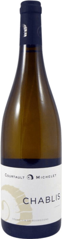 28,95 € Free Shipping | White wine Stéphanie Courtault & Vincent Michelet A.O.C. Chablis France Chardonnay Bottle 75 cl