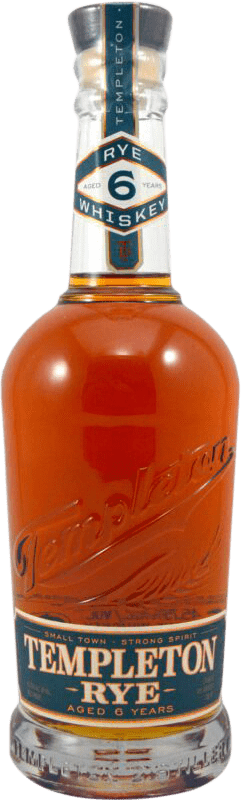42,95 € Envoi gratuit | Whisky Bourbon Templeton Strong Rye États Unis 6 Ans 70 cl