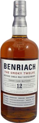 威士忌单一麦芽威士忌 The Benriach The Smoky Twelve 12 岁 70 cl