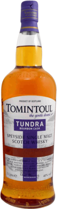 65,95 € Free Shipping | Single Malt Whisky Tomintoul Tundra Bourbon Cask Finish United Kingdom Bottle 1 L